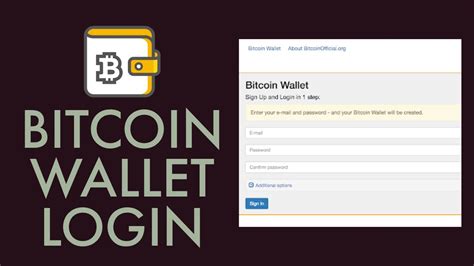 bitcoin wallet login